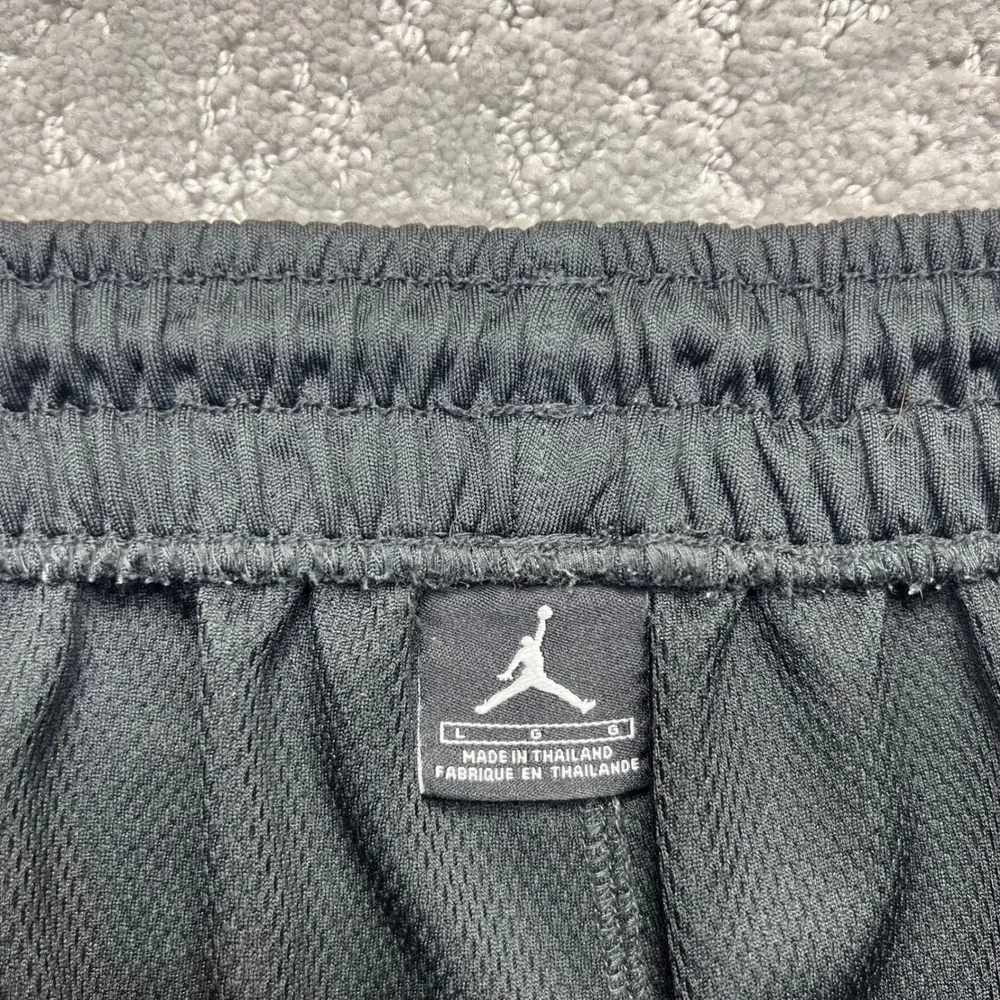 Y2k Jordan Track Pants Mens Large Red Black Jumpman Basketball Jogger Ankle Zip